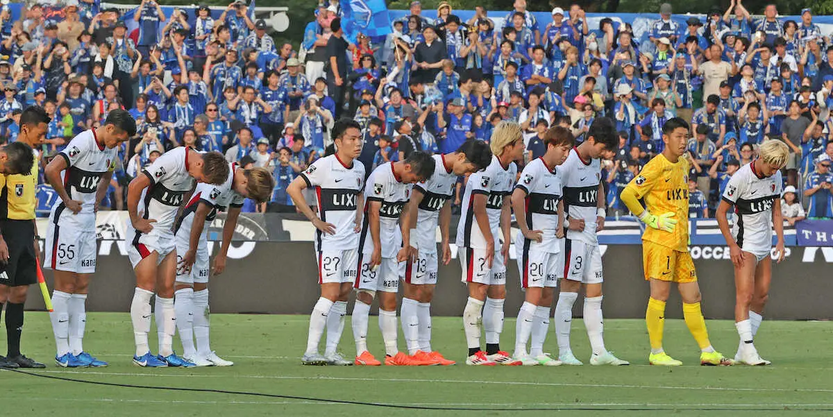 【画像・写真】町田に屈した鹿島　FW鈴木優磨は決定機の少なさを指摘「全員で真剣に取り組む必要がある」