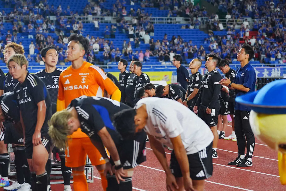 【画像・写真】横浜M　観戦者の違反行為を発表　ファンがスタジアム設備破損で無期限入場禁止処分