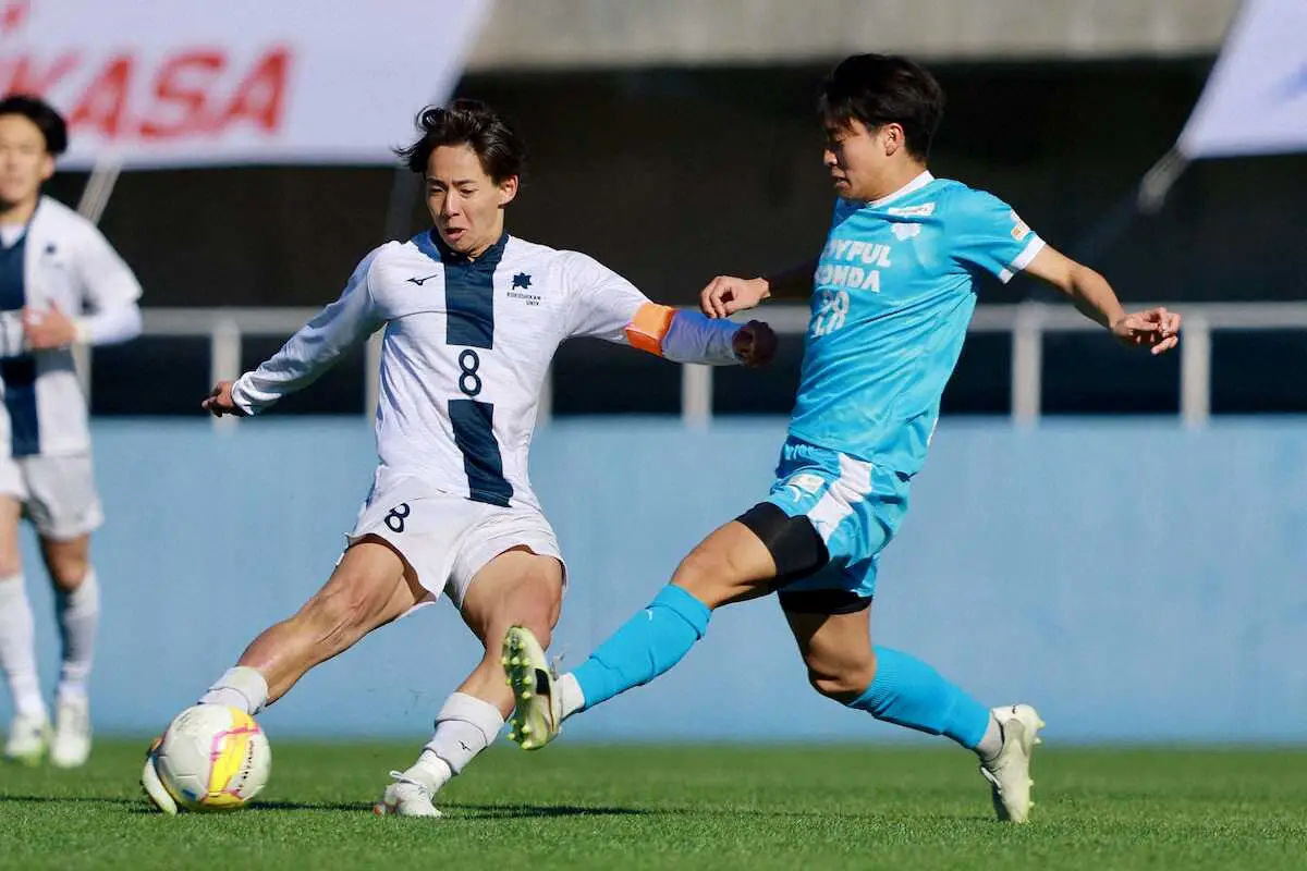 【画像・写真】【全日本大学サッカー選手権】また茨城県勢が日本一！筑波大が国士舘大下し10度目V　1年MF大谷MVP