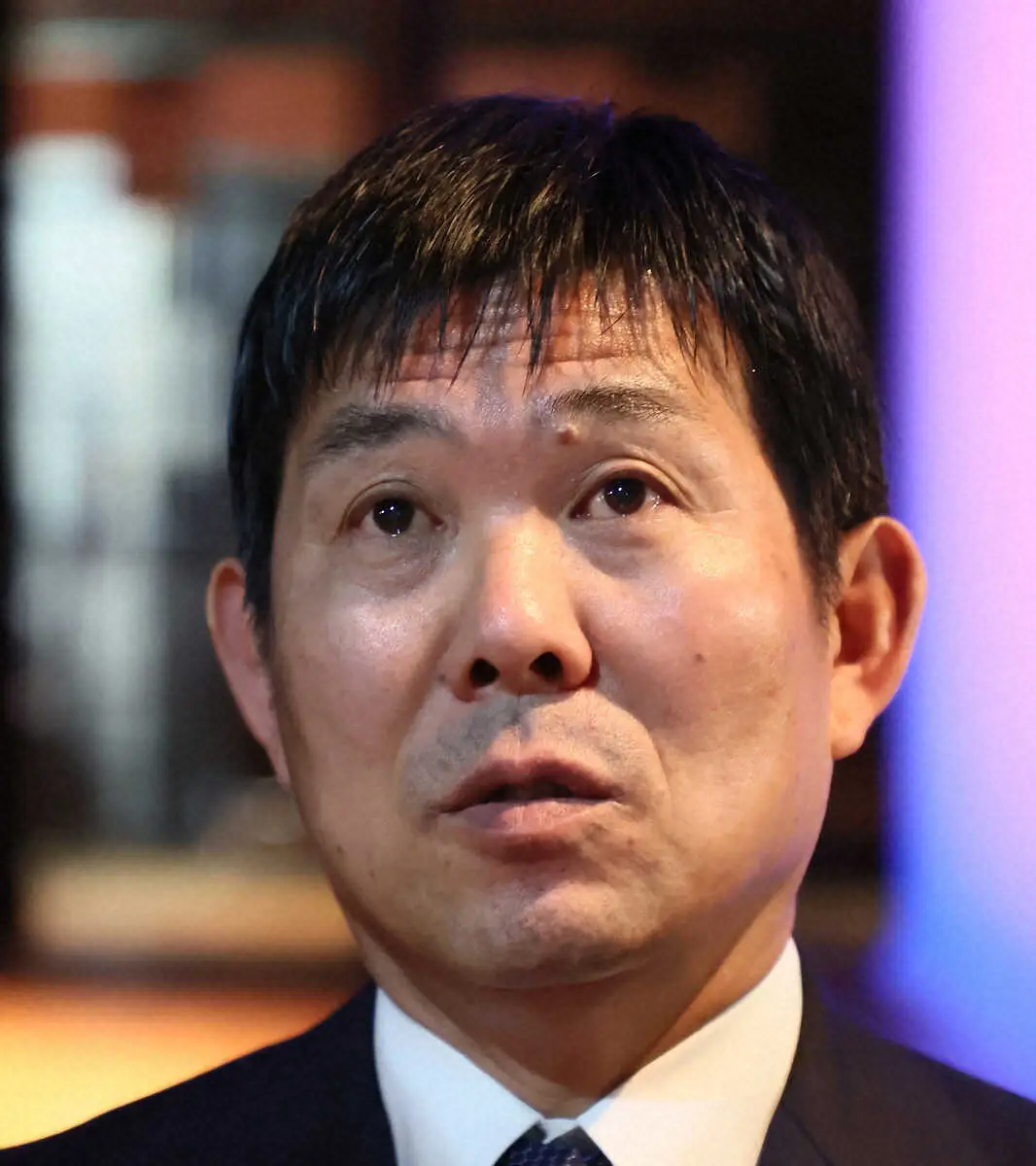 【画像・写真】日本代表・森保監督　W杯同組オランダは「タレント集団」チュニジア「守備が固い」プレーオフは…