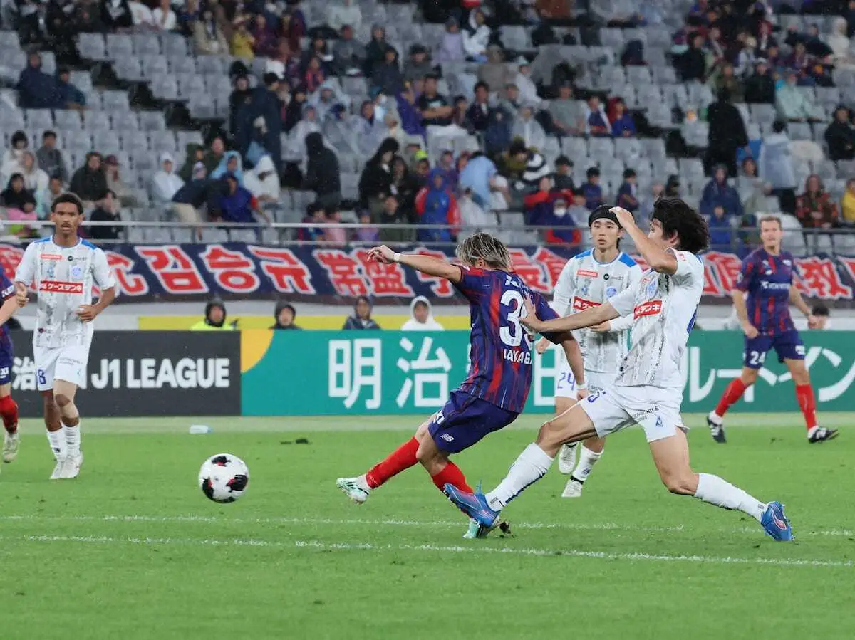 【画像・写真】FC東京が6発快勝　FW仲川は約1年3カ月ぶりのゴール含むリーグ2得点に「やっとです」
