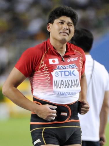 【画像・写真】前回銅のやり投げ村上は予選敗退…
