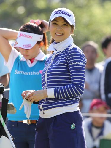 【画像・写真】絵理香「１Ｗが良い感じで振れている」ノーボギー６８で首位