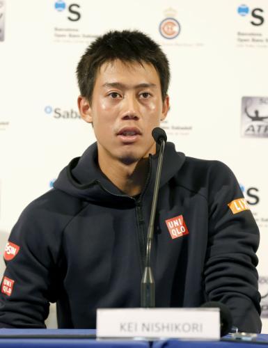 【画像・写真】錦織、バルセロナＯＰ２連覇へ自信「最も好きな大会の一つ」