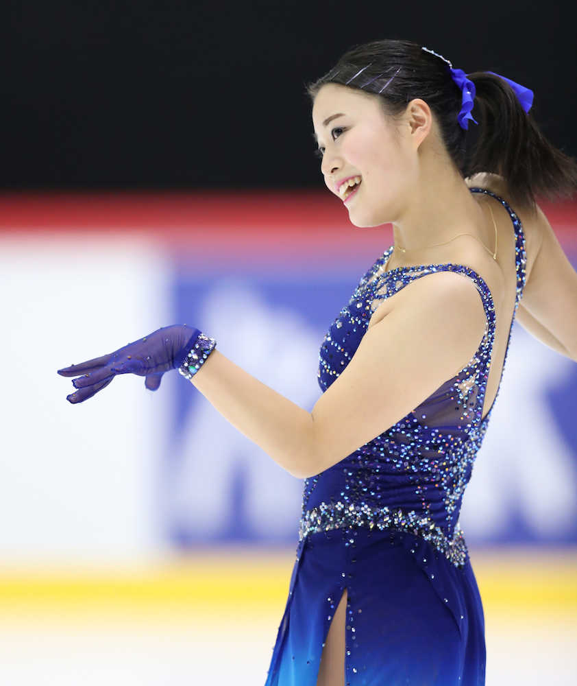 【画像・写真】シニア２年目白岩　大好きムーミン母国で躍動、ジャンプ決めた