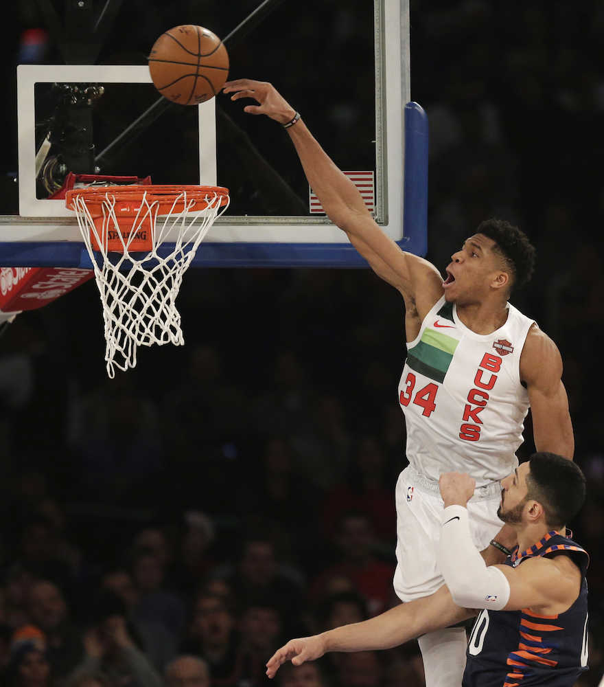 【画像・写真】ＮＢＡ球宴の先発メンバーが決定　東西両地区で最多得票を集めたアデトクンボとジェームズが主将