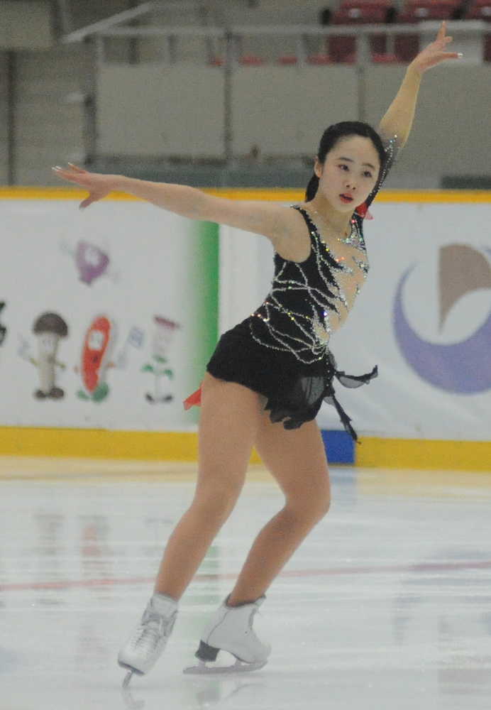 【画像・写真】本田望結、全国中学大会ＳＰ７位でフリー進出「いい状態で臨めた」