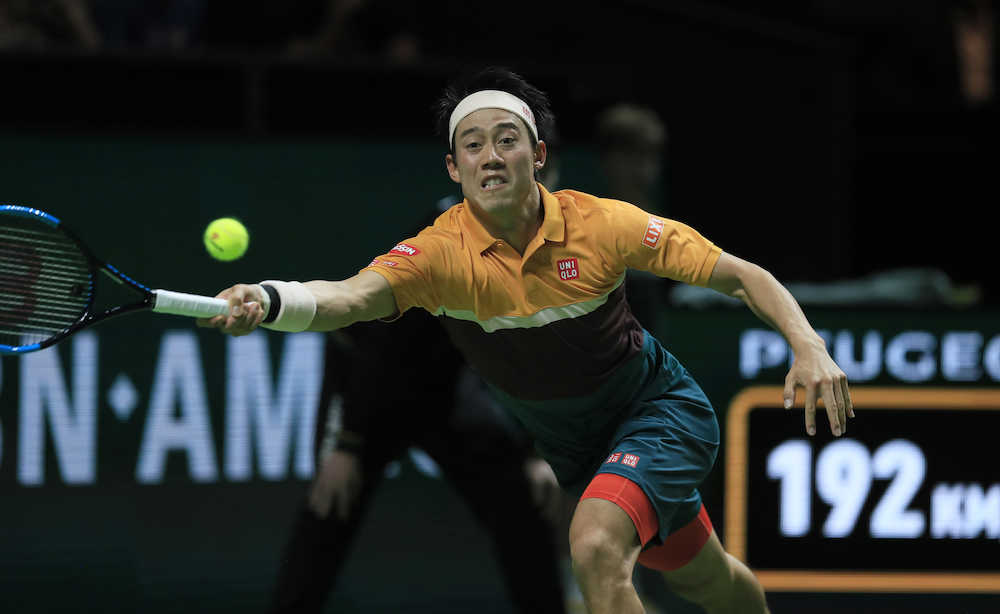 【画像・写真】錦織　決勝進出ならず、バブリンカにフルセット敗退