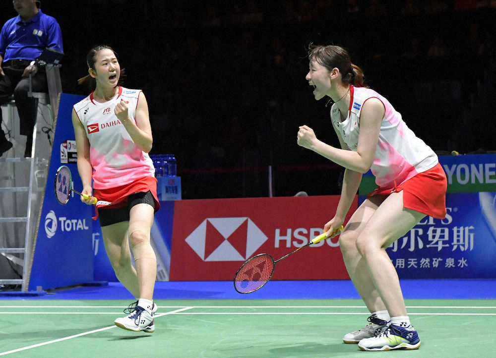 【画像・写真】決勝はナガマツVSフクヒロ　女子ダブルス日本勢が2年連続金メダル確定