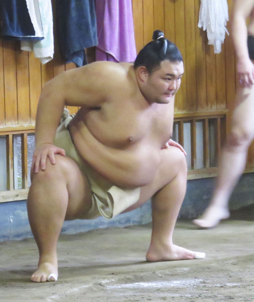 【画像・写真】朝乃山、合同稽古不参加も調子上向き「感覚は戻ってきた」