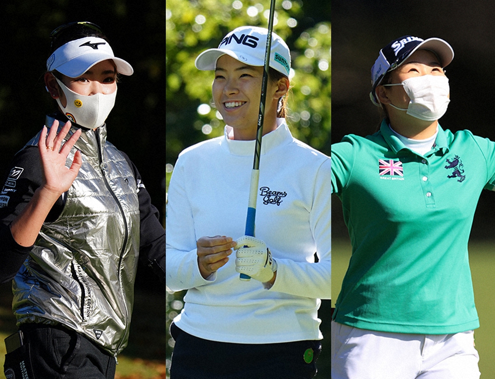 【画像・写真】渋野！奈紗！英莉花！“黄金世代”3人が初の同組　6日開幕TOTOジャパンC