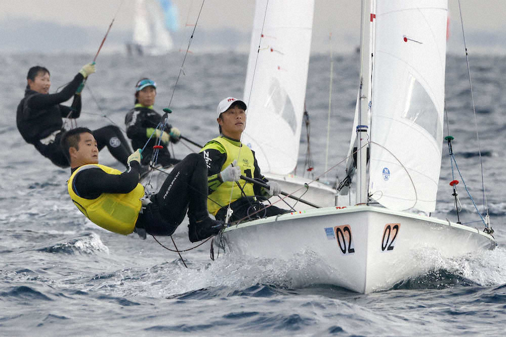 【画像・写真】五輪女子代表の吉田・吉岡組が5レースを終えて3位　セーリング470級全日本選手権予選