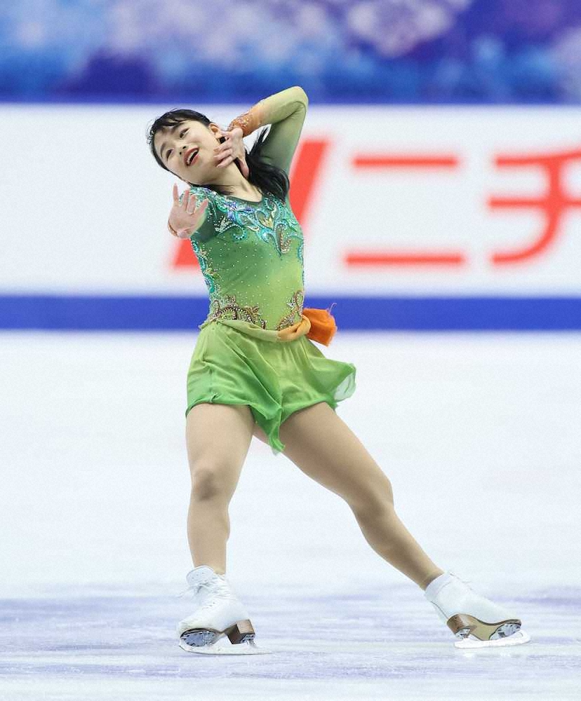 【画像・写真】山下真瑚　67・56点に「ホッとしている」フリーへ慢心なし