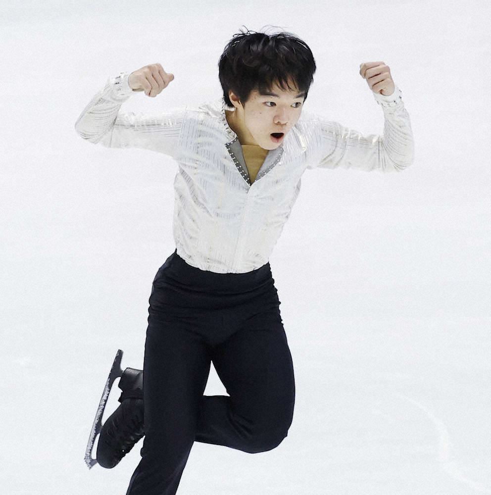 【画像・写真】男子SPは鍵山優真が首位、2位に友野一希、3位は本田ルーカス剛史