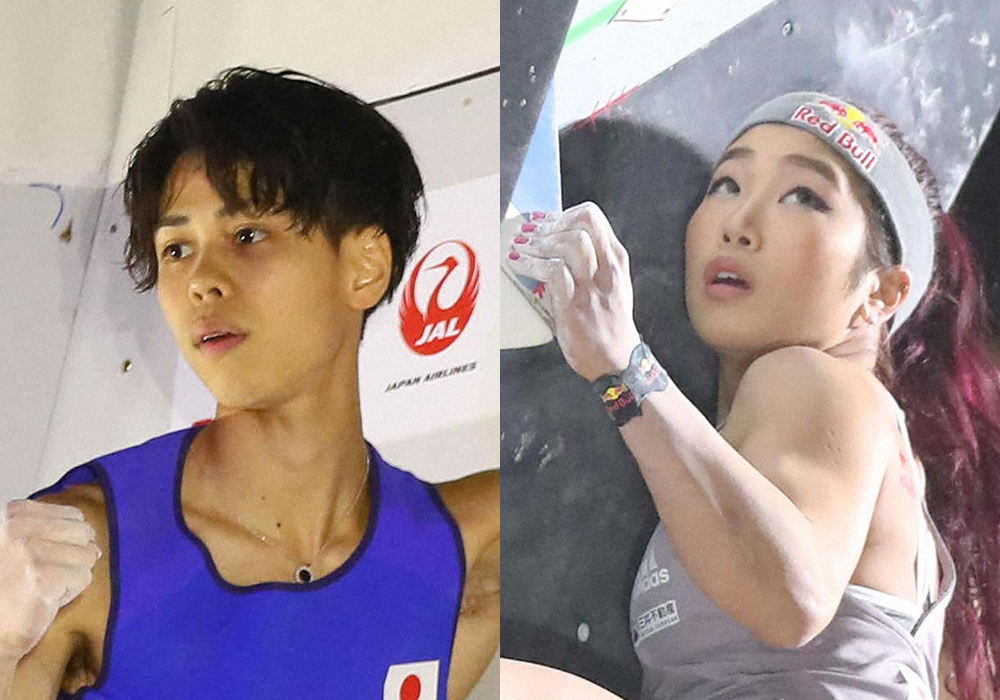 【画像・写真】クライミング日本の訴え棄却で原田、野中が東京五輪代表に　原田「ほっとしています」