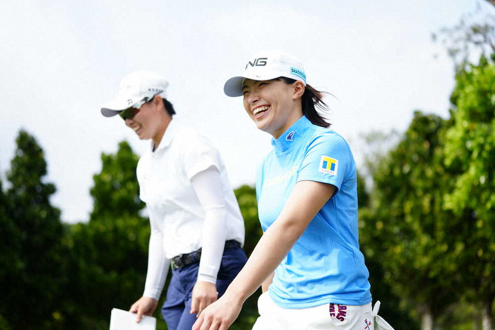 【画像・写真】21年初戦　渋野日向子は1アンダー「71」で20位発進　ダイキン・オーキッドL