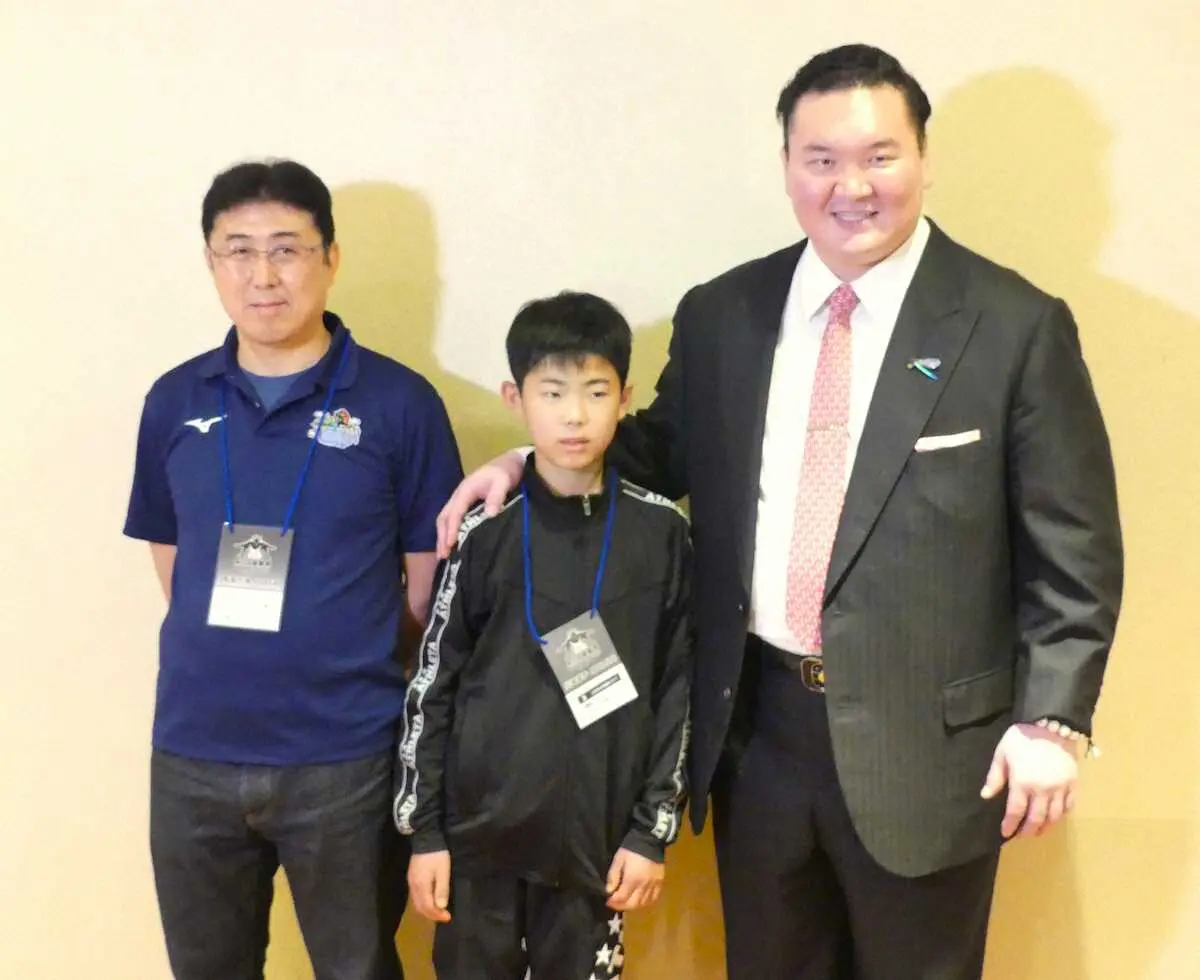 【画像・写真】【白鵬杯】山田町の小学生が初出場　宮城野親方「本当に感慨深い」震災後の運命的な出会いから12年