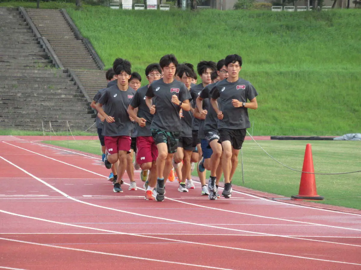 【画像・写真】【箱根駅伝予選会】立命大、目標は本戦出場の13位以内「可能性はなくはない。狙っていく」