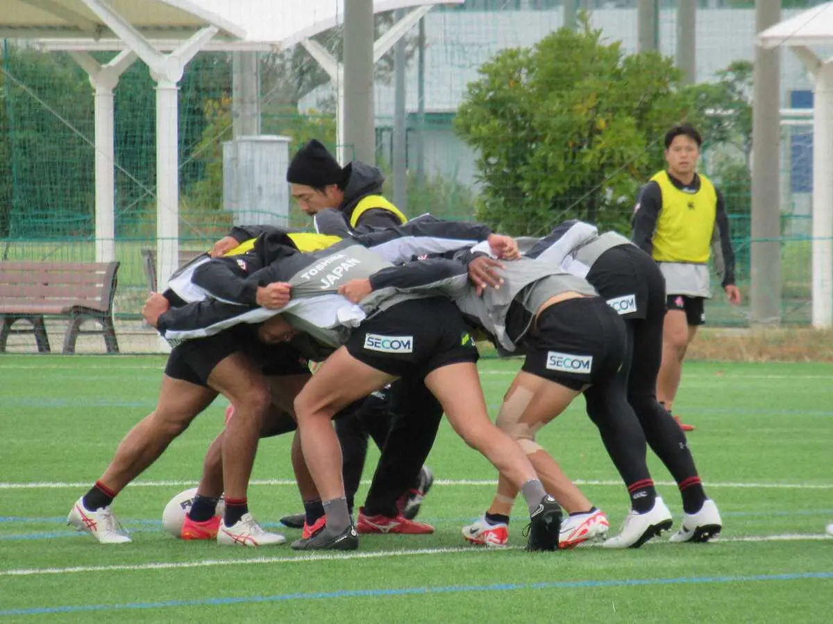 【画像・写真】7人制ラグビー日本代表、公開練習に訪れたファンは6人でも…「メジャー化できるように頑張る」
