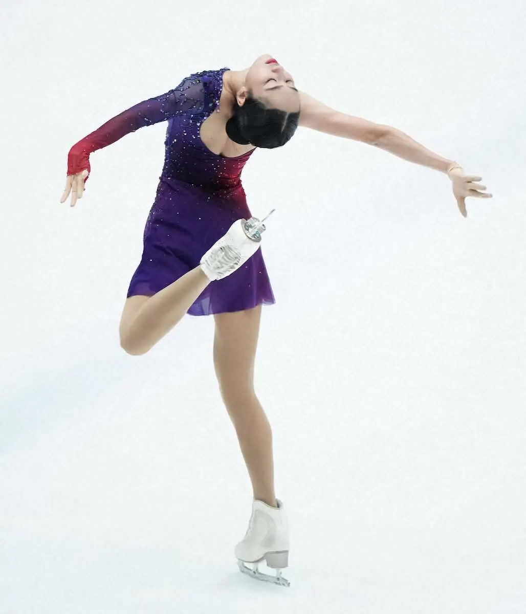 【画像・写真】櫛田育良が首位発進　2位柴山歩、3位高木謠、4位島田麻央　フィギュア全日本ジュニア