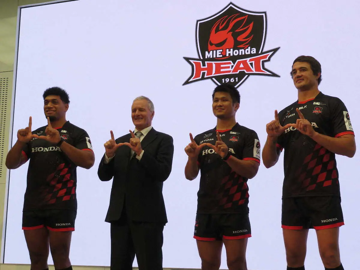 【画像・写真】「4年後に日本一」ラグビーリーグワン1部昇格の三重が所信表明会見　“革命家”クローリー新HCも抱負