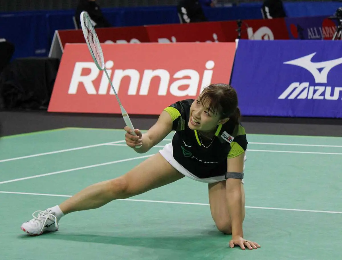 【画像・写真】奥原希望が快勝　大堀との準決勝へ決意「自分の力を出し切る」バドミントン全日本総合