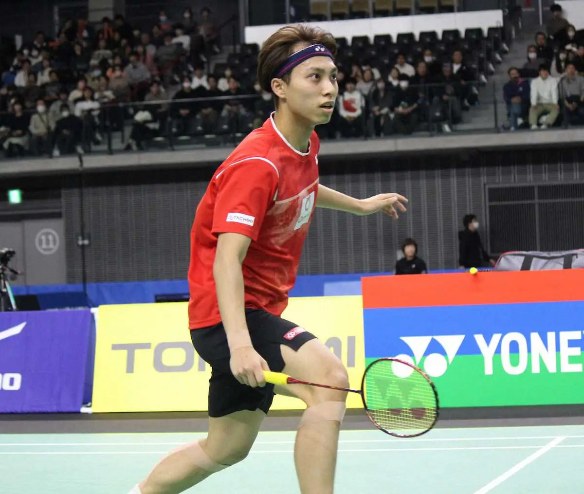 【画像・写真】奈良岡また省エネで圧勝「俺あんま動いてないんで」バドミントン全日本総合