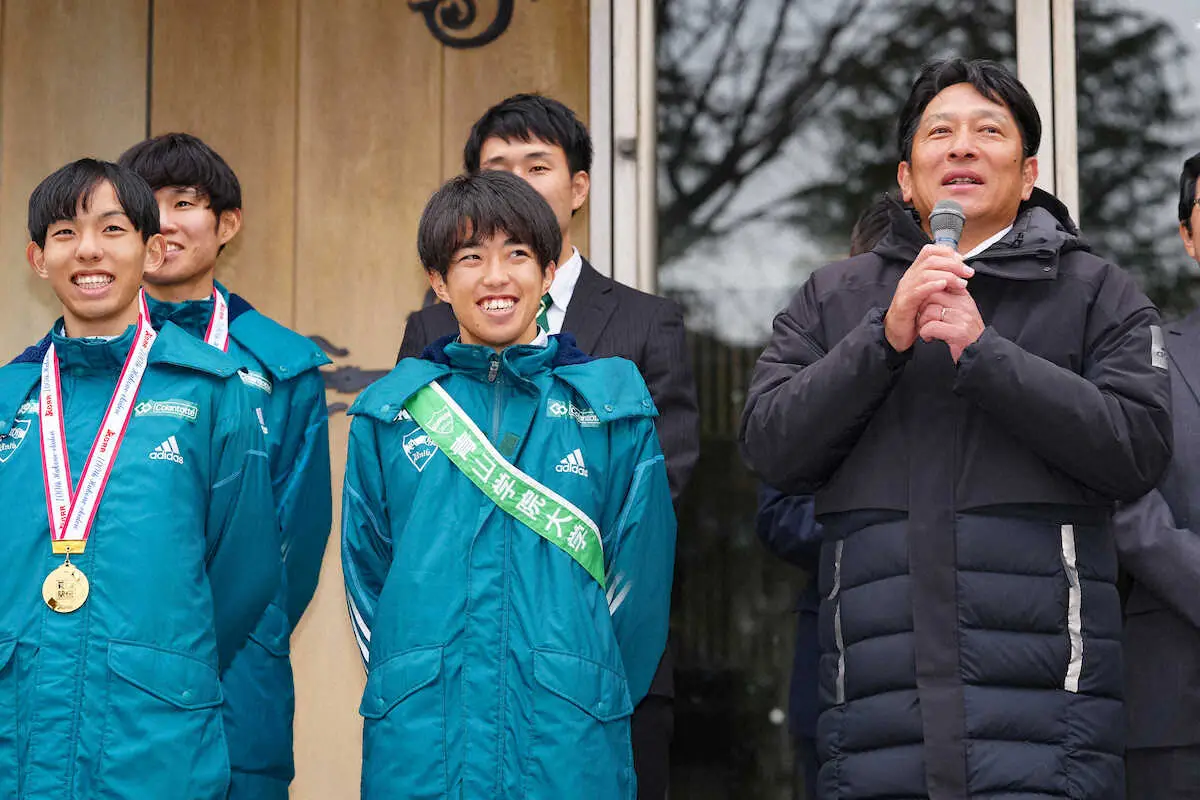 【画像・写真】青学大・原晋監督　マラソン初挑戦の太田に優勝争い期待「青学軍団がインパクト与えるレースに」