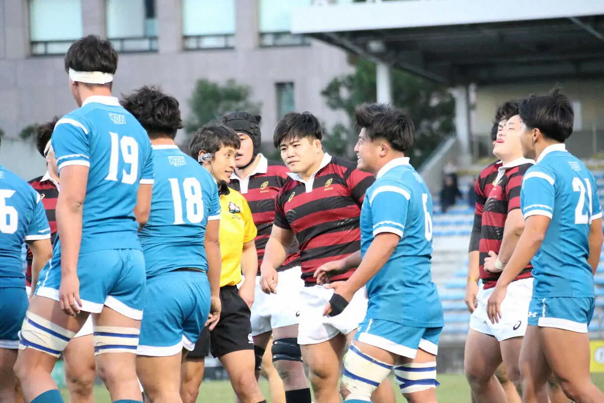 【画像・写真】【ラグビー大学選手権】早大・佐藤主将「意地ですね」ゴール前で2連続スクラム選択