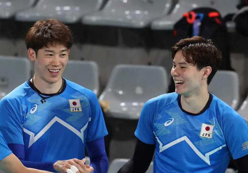 【画像・写真】バレー男子日本代表ダブルエースのSNS上やり取りにファンほっこり「仲良すぎでしょ」「尊い」