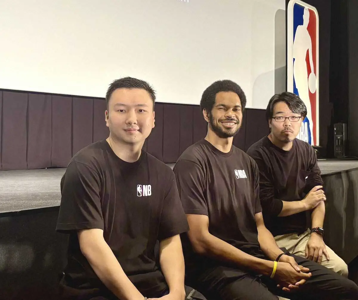 【画像・写真】富永啓生がNBAファイナルPVイベントで決意新た「この舞台に一日でも早く」ジャレット・アレンも登壇