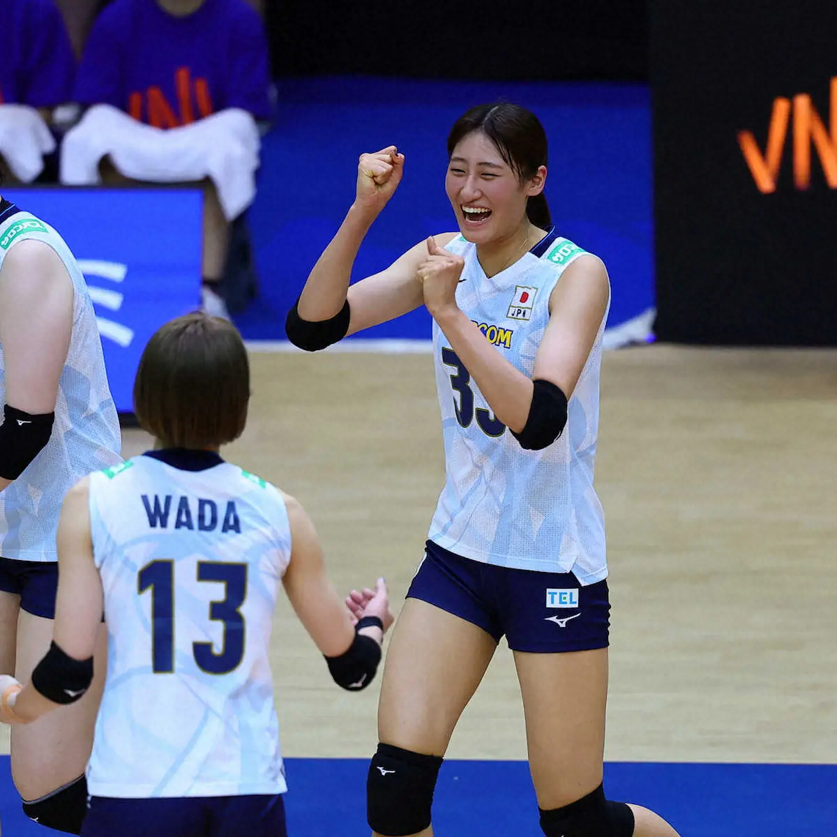 【画像・写真】【バレー】日本は韓国に3―0のストレート勝ち　代表初先発の秋本美空は11得点も反省「練習します」