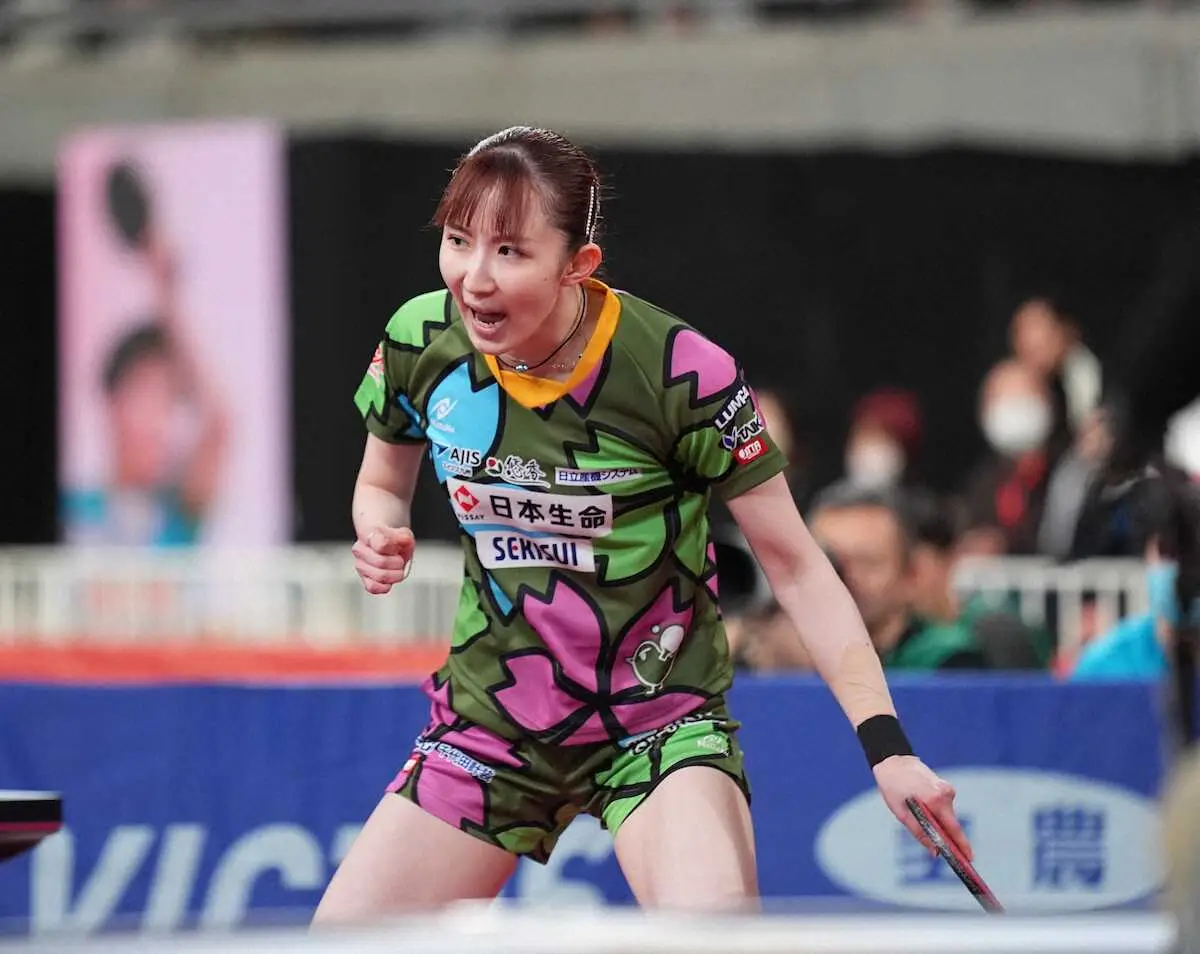 【画像・写真】【卓球】早田ひな、張本美和に逆転勝ちで8強入り　“みまひな”の混合ダブルスは惜敗も　USスマッシュ