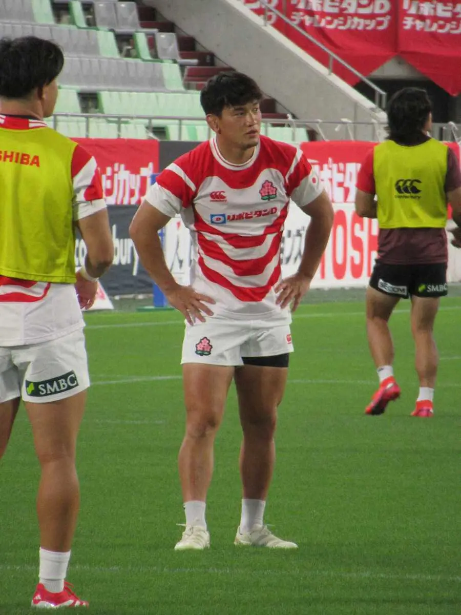 【画像・写真】【ラグビー日本代表】SO李承信「感慨深い試合になる」　地元神戸＆ラグビー初観戦のノエスタで代表戦