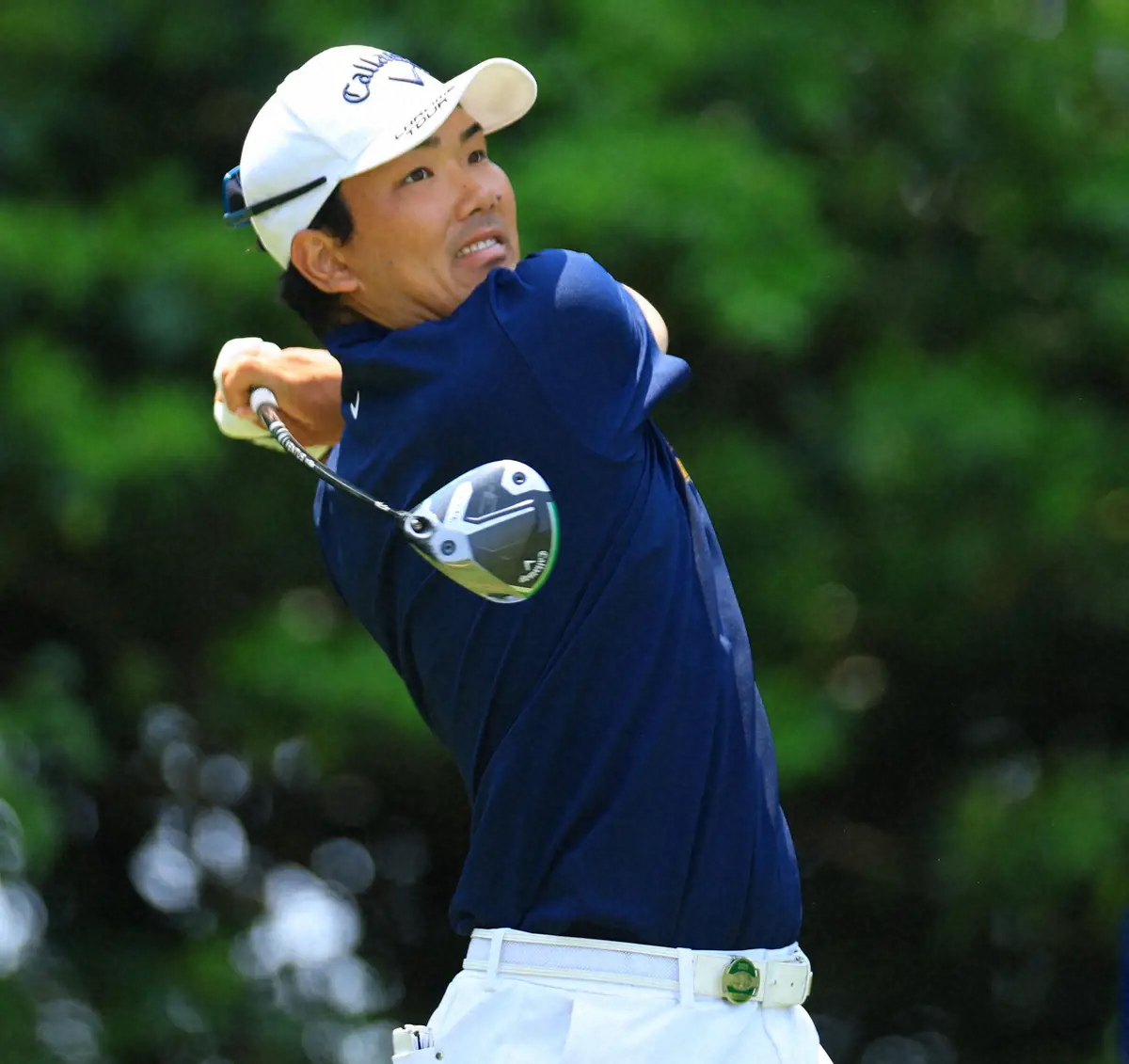 【画像・写真】【男子ゴルフ】河本力と古川龍之介が首位に並ぶ　1打差に米沢蓮