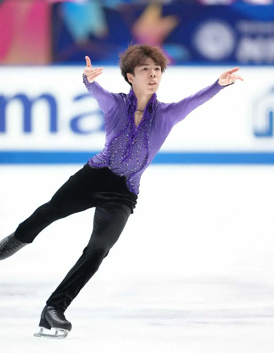 【画像・写真】中国杯王者・佐藤駿　SP“貫録”の2位発進「しっかりとまとめられた」96.67点の今季ベスト！
