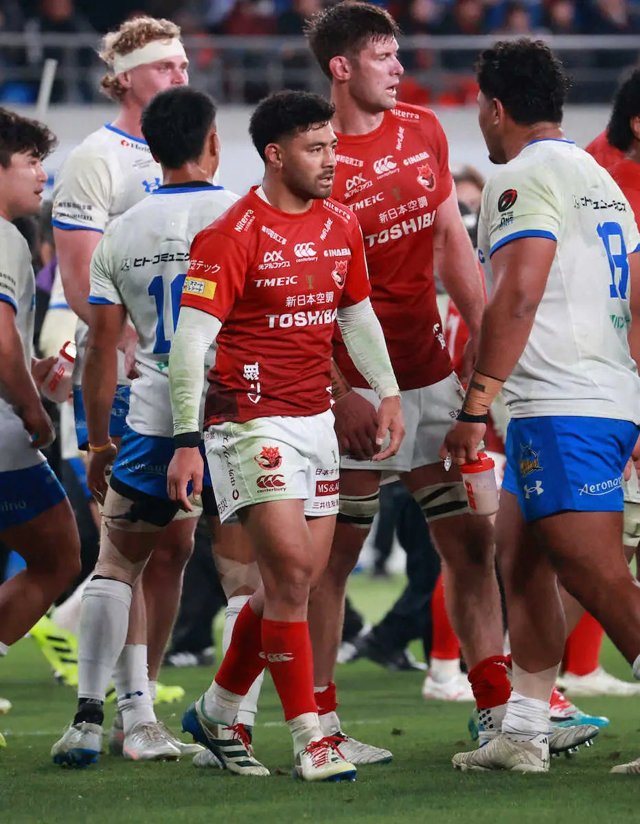 【画像・写真】【リーグワン】王者BL東京はリーグ初の完封負け…SOモウンガ「もがけばもがくほどハマっていった」