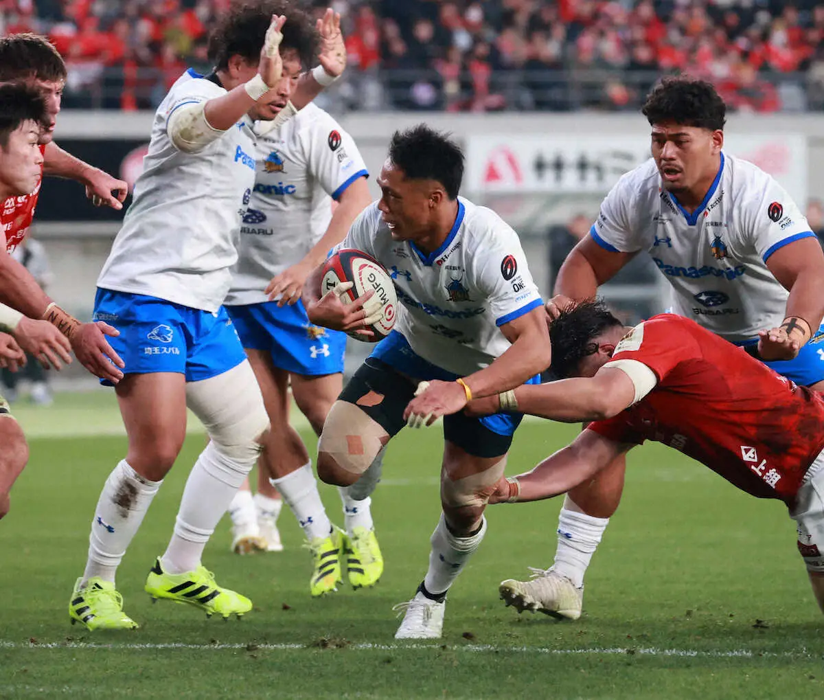 【画像・写真】【リーグワン】埼玉が圧勝発進！1年8カ月ぶり先発SO山沢拓也が26得点「攻めのディフェンスができた」