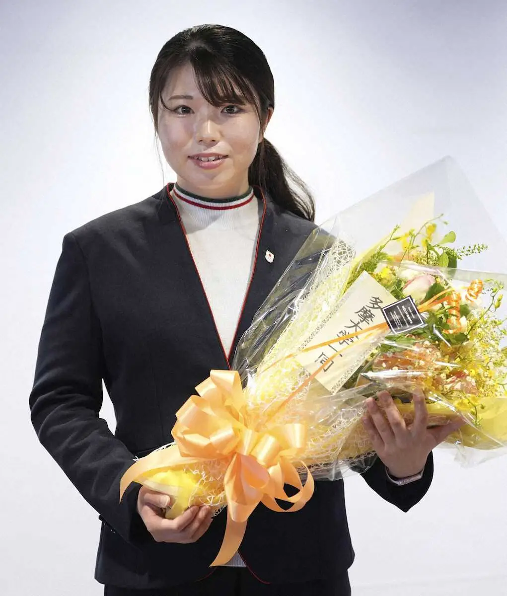 【画像・写真】モーグル女子・冨高日向子が引退会見　今後は「コーチもありなのかな」