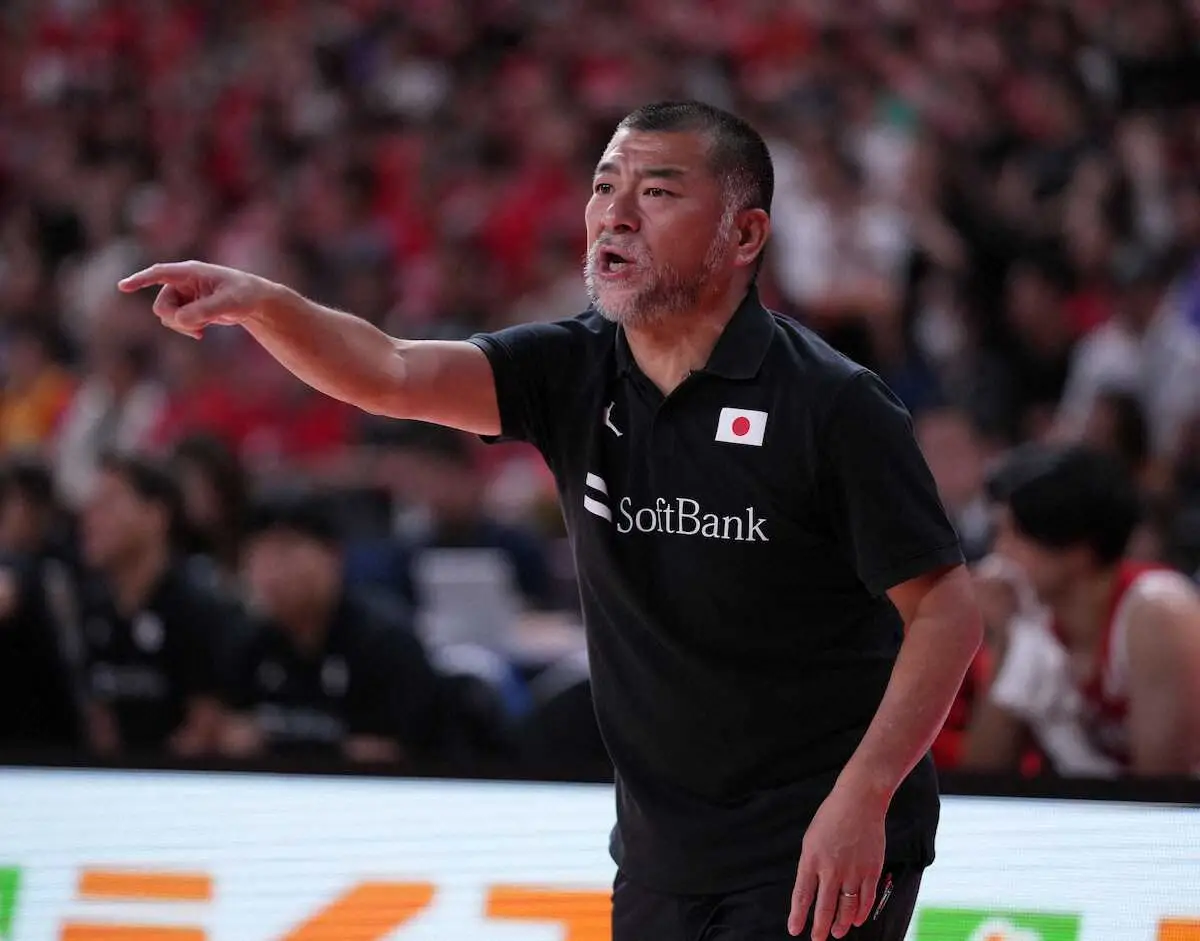 【画像・写真】【バスケ男子】桶谷大HCがファンに誓った！「目標はロス五輪で勝つ」　八村塁欠場でも韓国に2連勝！