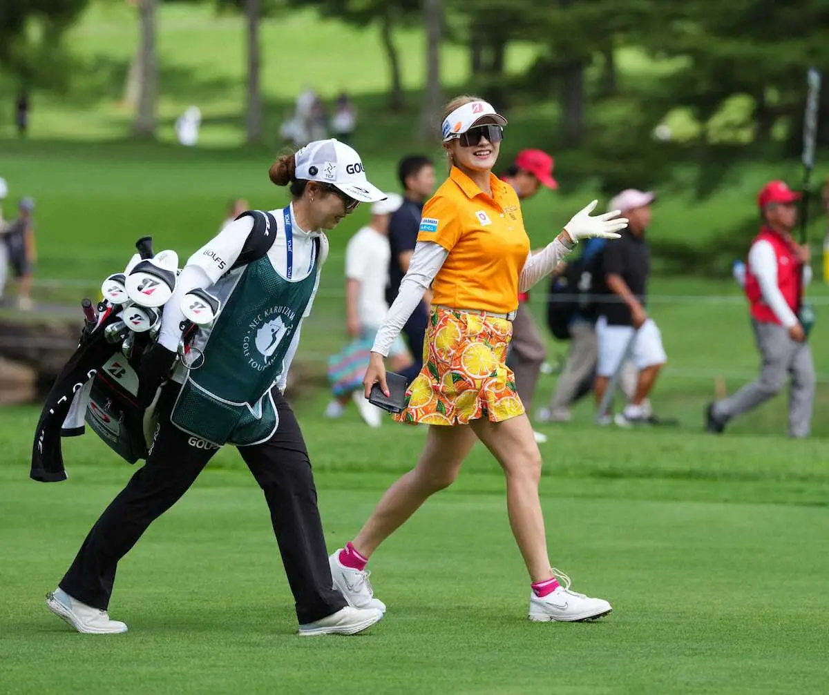 【画像・写真】【女子ゴルフ】全英覇者・桑木志帆「勝った人しか分からない緊張がある」凱旋初戦は42位終戦